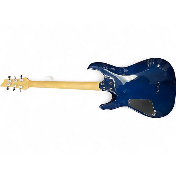 Used Schecter Guitar Research C-6 ELITE Green Solid Body Electric Guitar