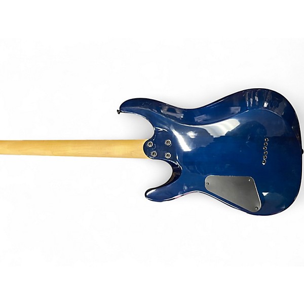 Used Schecter Guitar Research C-6 ELITE Green Solid Body Electric Guitar