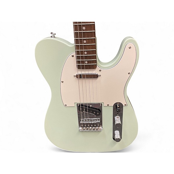 Used Squier Bullet Telecaster Surf Green Solid Body Electric Guitar