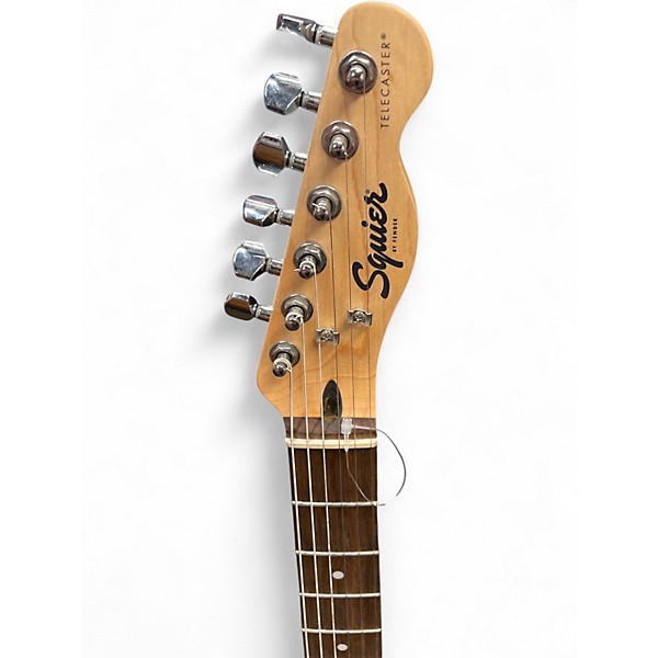 Used Squier Bullet Telecaster Surf Green Solid Body Electric Guitar