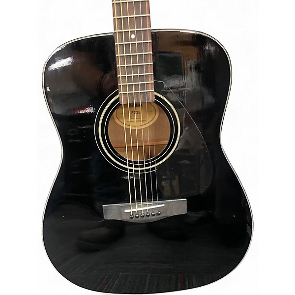 Used Yamaha F335 Black Acoustic Guitar