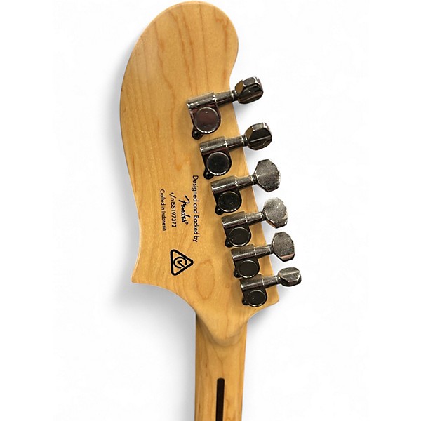 Used Squier Contemporary Active Starcaster MATTE BLACK Hollow Body Electric Guitar