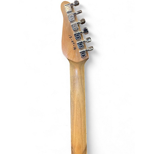 Used Clifton Flathead T Red Hollow Body Electric Guitar