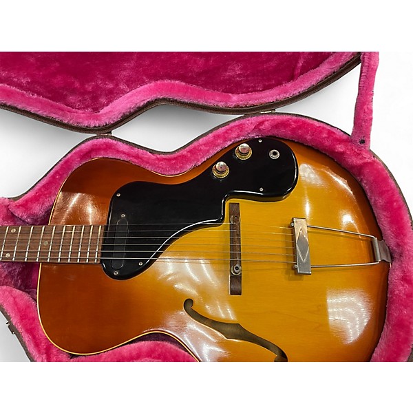 Vintage 1967 Gibson ES-120T Sunburst Hollow Body Electric Guitar