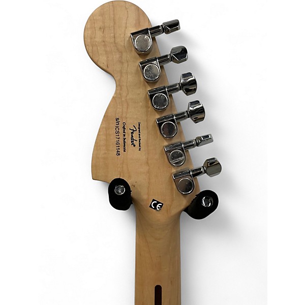 Used Squier Affinity Stratocaster Candy Apple Red Solid Body Electric Guitar