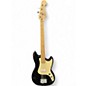 Used Squier Bronco Black Electric Bass Guitar thumbnail