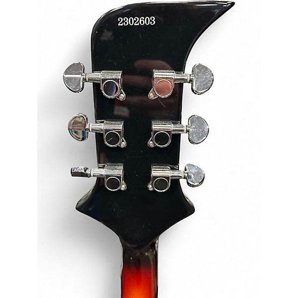 Used Eastwood STANDEL 3 Color Sunburst Solid Body Electric Guitar