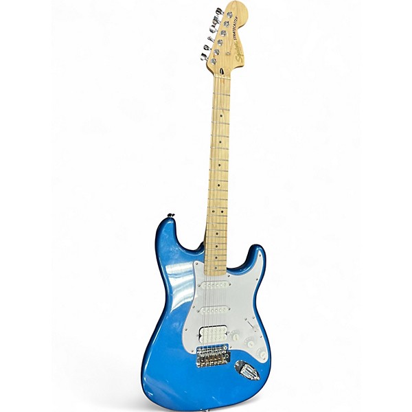 Used Squier Affinity Telecaster Blue Solid Body Electric Guitar