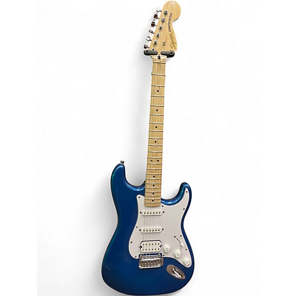 Used Squier Affinity Telecaster Blue Solid Body Electric Guitar