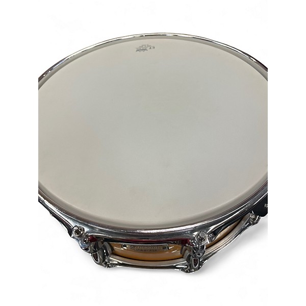Used Yamaha 14in SBS1455 STAGE CUSTOM SNARE DRUM BIRCH  Natural Drum