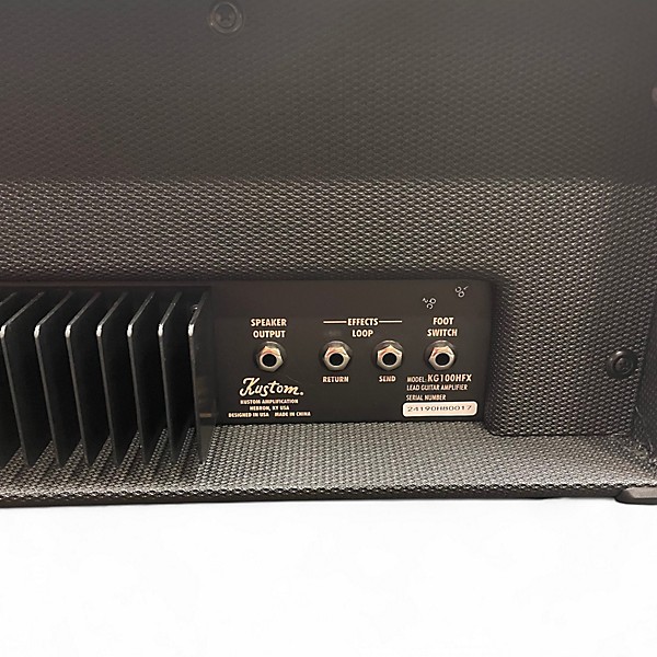 Used Kustom KG100HFX Tube Guitar Amp Head