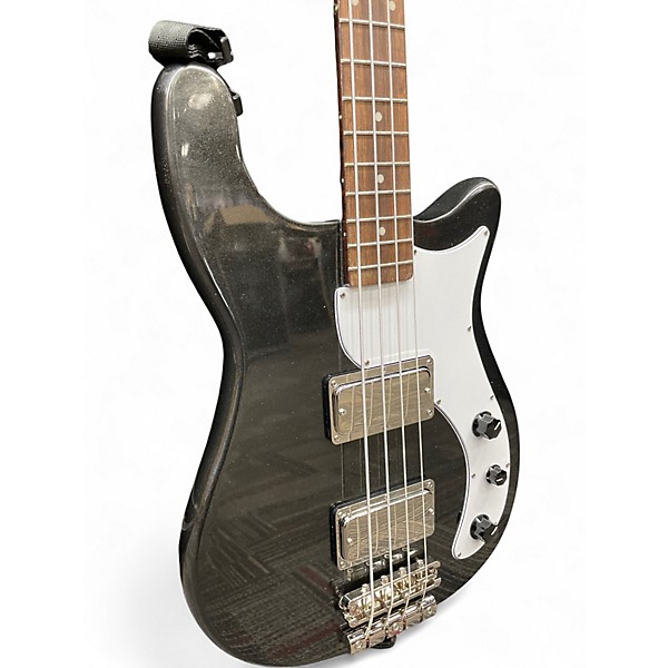 Used Epiphone Embassy Metallic Black Electric Bass Guitar