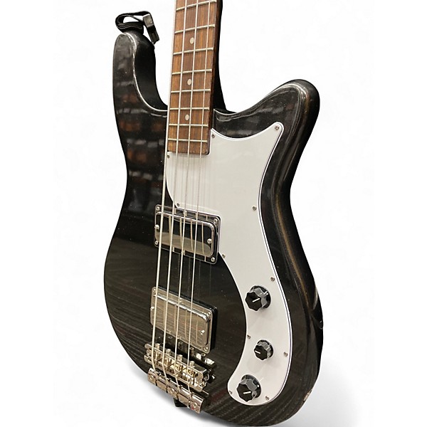 Used Epiphone Embassy Metallic Black Electric Bass Guitar