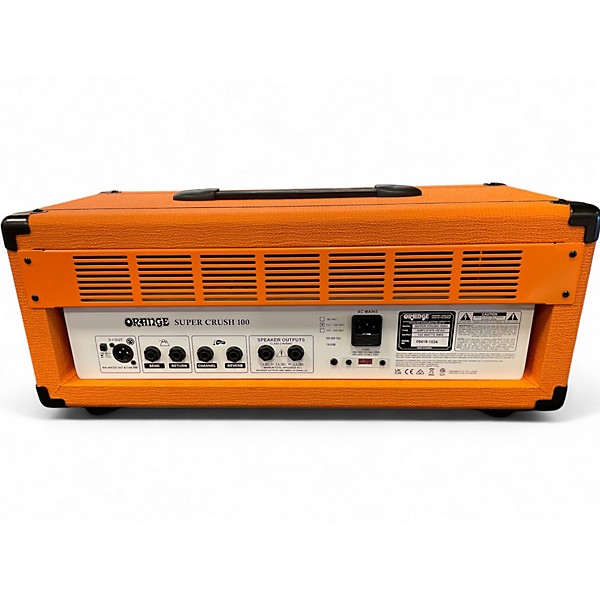 Used Orange Amplifiers Super Crush 100 Solid State Guitar Amp Head