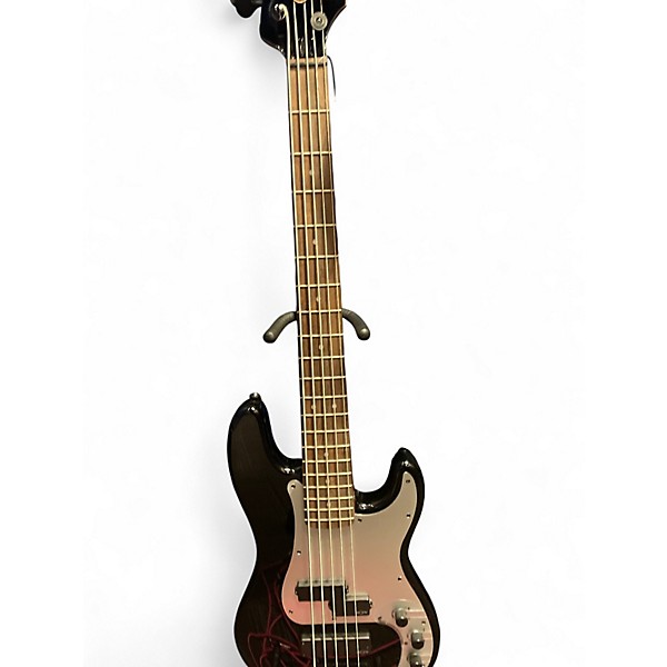Used Squier Contemporary Active P Bass PH V Black Electric Bass Guitar