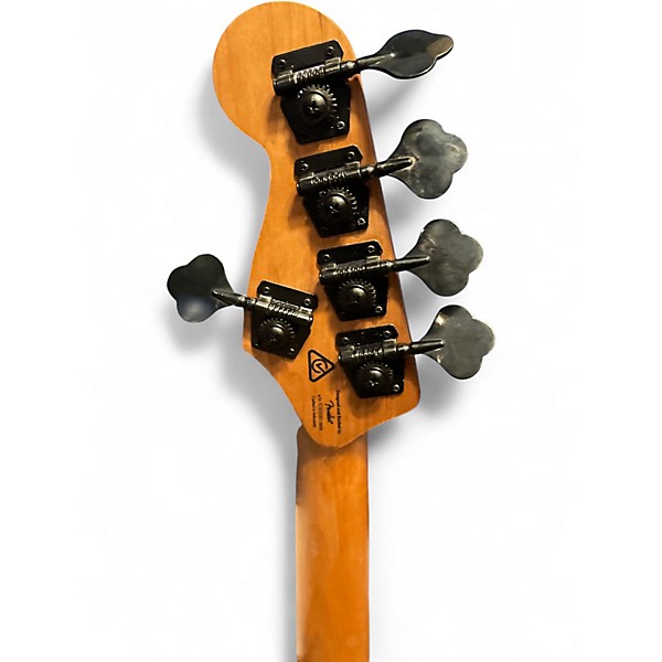 Used Squier Contemporary Active P Bass PH V Black Electric Bass Guitar