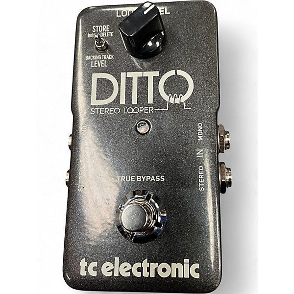 Used TC Electronic DITTO STERIO LOOPER Pedal