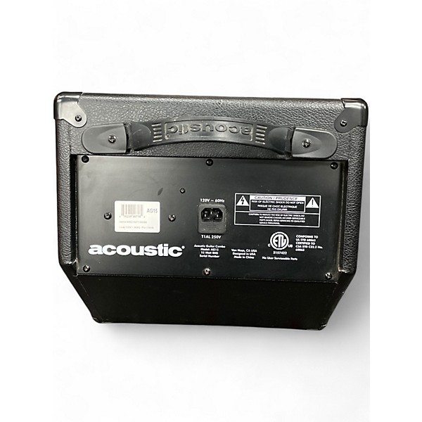 Used Acoustic AG15 15W 1X8 Acoustic Guitar Combo Amp