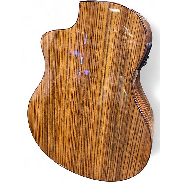 Used Washburn Bella Tono Vite S9V Studio Transparent Charcoal Burst Acoustic Electric Guitar