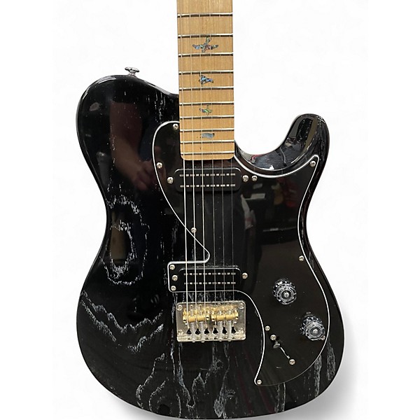 Used PRS SE NF 53 black doghair Solid Body Electric Guitar