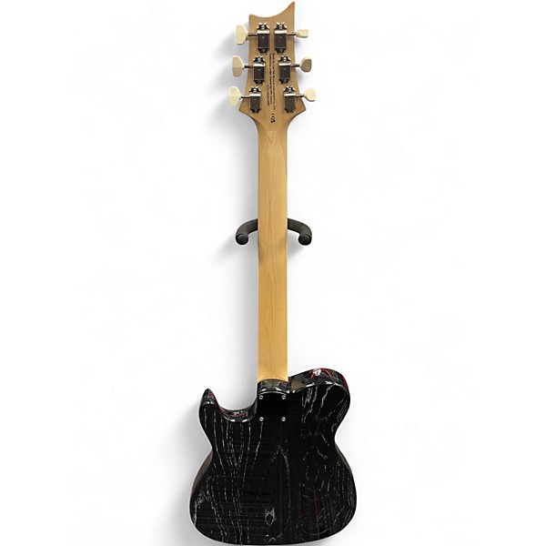 Used PRS SE NF 53 black doghair Solid Body Electric Guitar