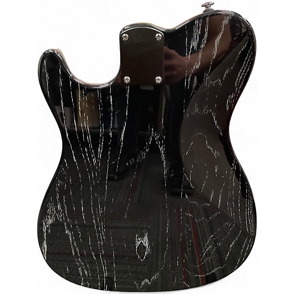 Used PRS SE NF 53 black doghair Solid Body Electric Guitar