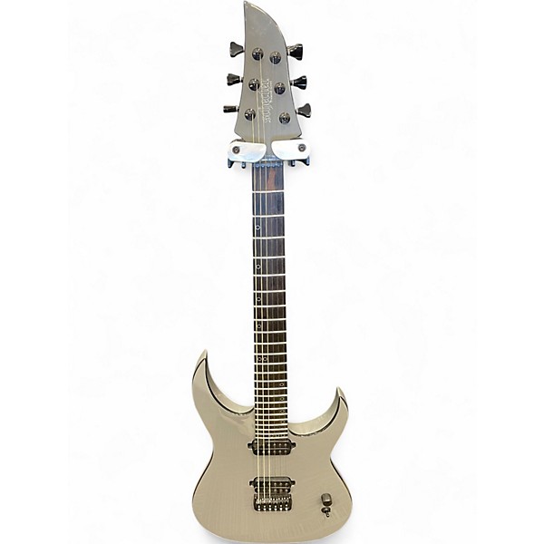 Used Schector Keith Merrow Signature KM-6 Mk-III TELESTO GREY Solid Body Electric Guitar