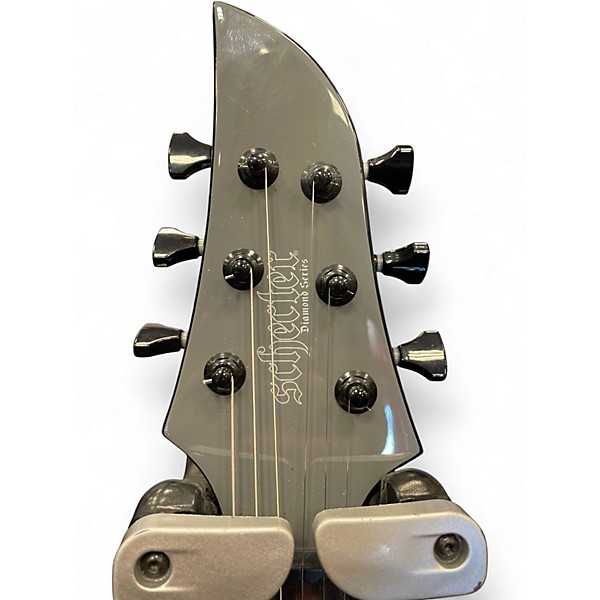 Used Schector Keith Merrow Signature KM-6 Mk-III TELESTO GREY Solid Body Electric Guitar