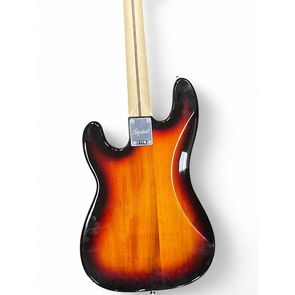 Used Squier  Affinity Series Limited-Edition PJ 3 Color Sunburst Electric Bass Guitar