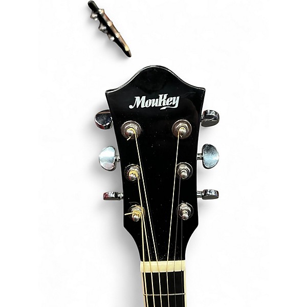 Used Moukey Guitars MBG01B Black Acoustic Guitar