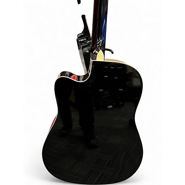 Used Moukey Guitars MBG01B Black Acoustic Guitar