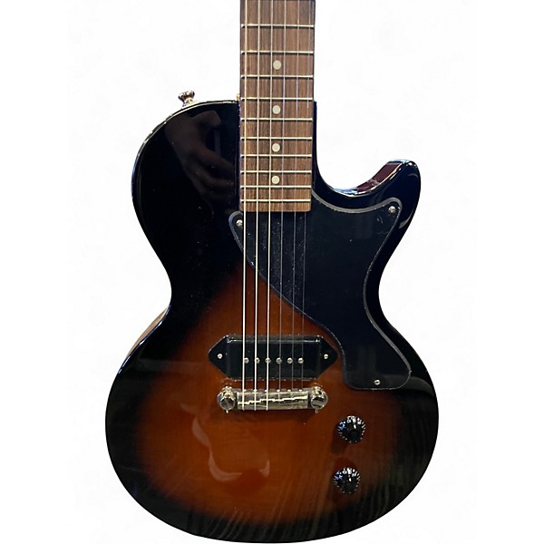 Used 2023 Epiphone LES PAUL JR Tobacco Burst Solid Body Electric Guitar