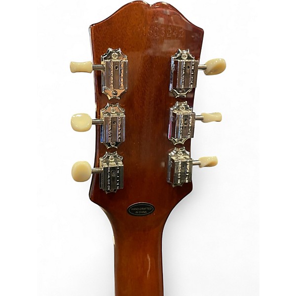 Used 2023 Epiphone LES PAUL JR Tobacco Burst Solid Body Electric Guitar