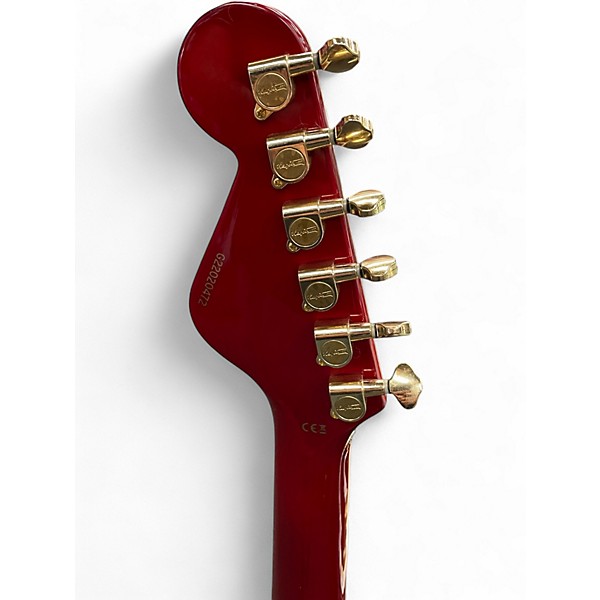 Used Hagstrom 67 REISSUE VIKING II FLAMED CHERRY Hollow Body Electric Guitar