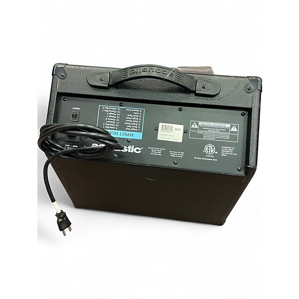 Used Acoustic AG30 30W 1X8 Acoustic Guitar Combo Amp