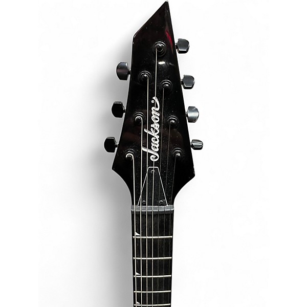 Used Jackson SLATXF7 Soloist 7 String Black Solid Body Electric Guitar