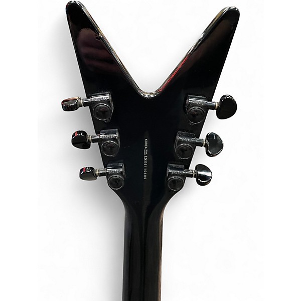 Used Dean Dime-O-Flame Flames Solid Body Electric Guitar