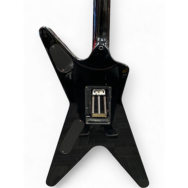 Used Dean Dime-O-Flame Flames Solid Body Electric Guitar