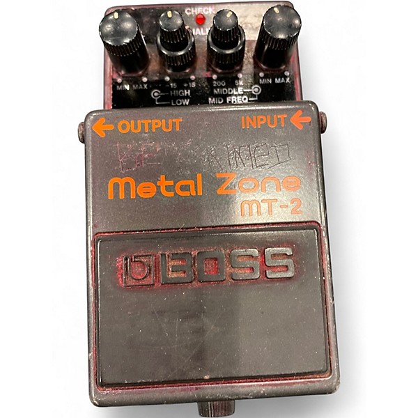Used BOSS MT-2 Effect Pedal