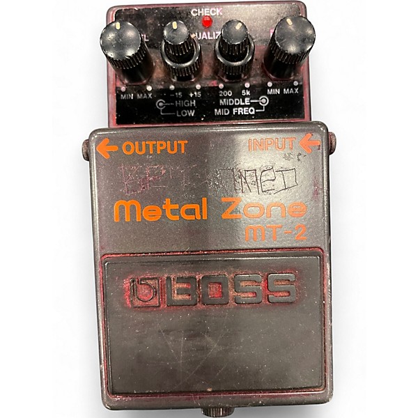 Used BOSS MT-2 Effect Pedal