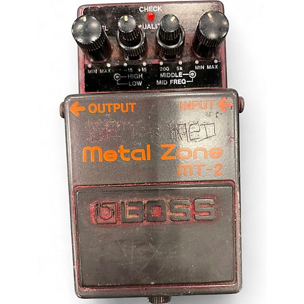 Used BOSS MT-2 Effect Pedal