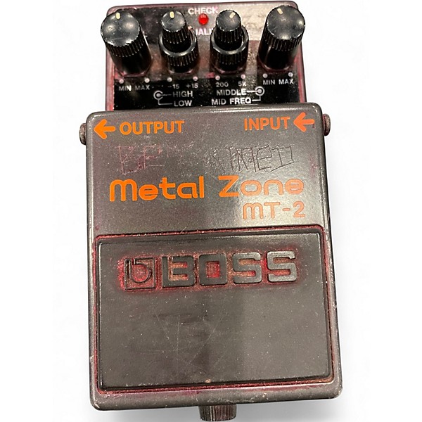 Used BOSS MT-2 Effect Pedal