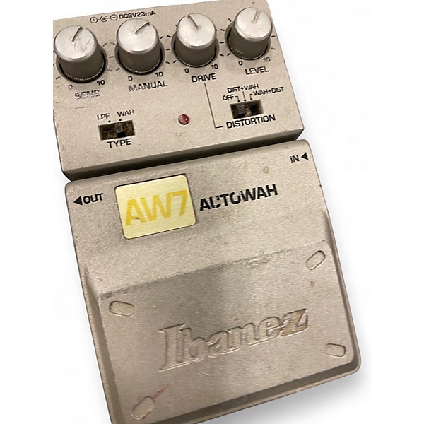Used Ibanez AW7 Effect Pedal