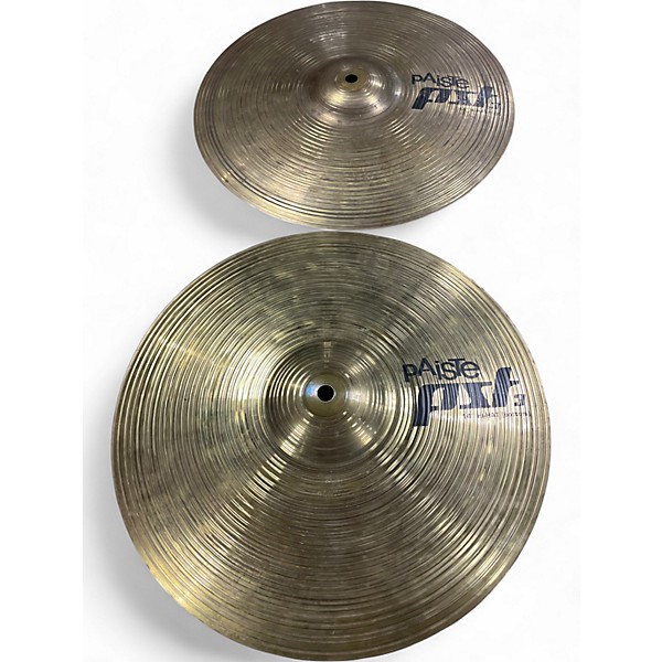Used Paiste 14in PST3 Hi Hat Pair Cymbal