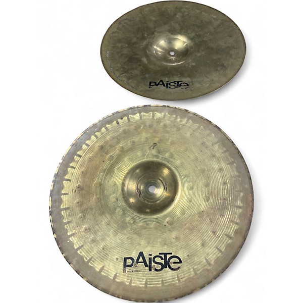 Used Paiste 14in PST3 Hi Hat Pair Cymbal