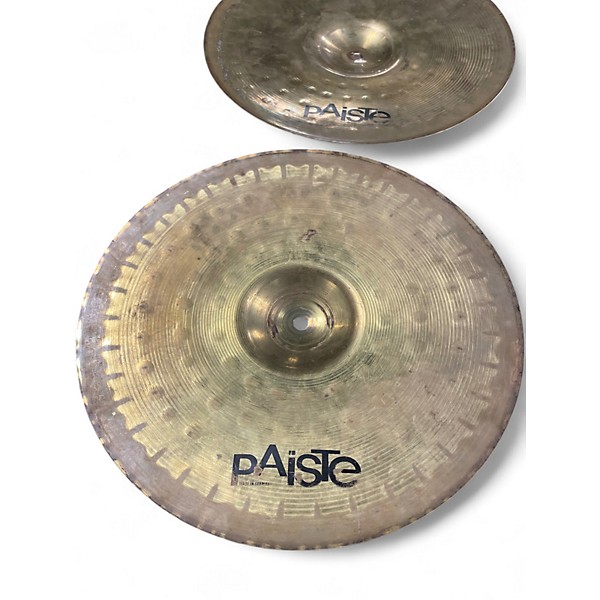Used Paiste 14in PST3 Hi Hat Pair Cymbal