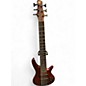 Used Ibanez SR506E 6 String Walnut Electric Bass Guitar thumbnail