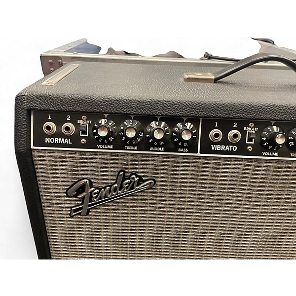 Used Fender 1965 Reissue Twin Reverb 85W 2x12 Tube Guitar Combo Amp