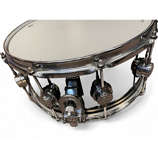 Used DW 5.5X14 Collector's Series Snare BLACK NICKEL OVER BRASS Drum