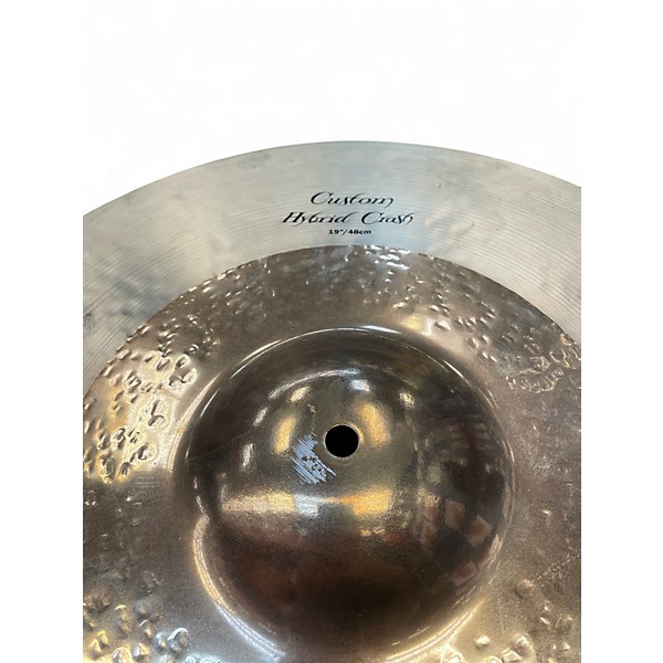 Used Zildjian 19in K Custom Hybrid Crash Cymbal